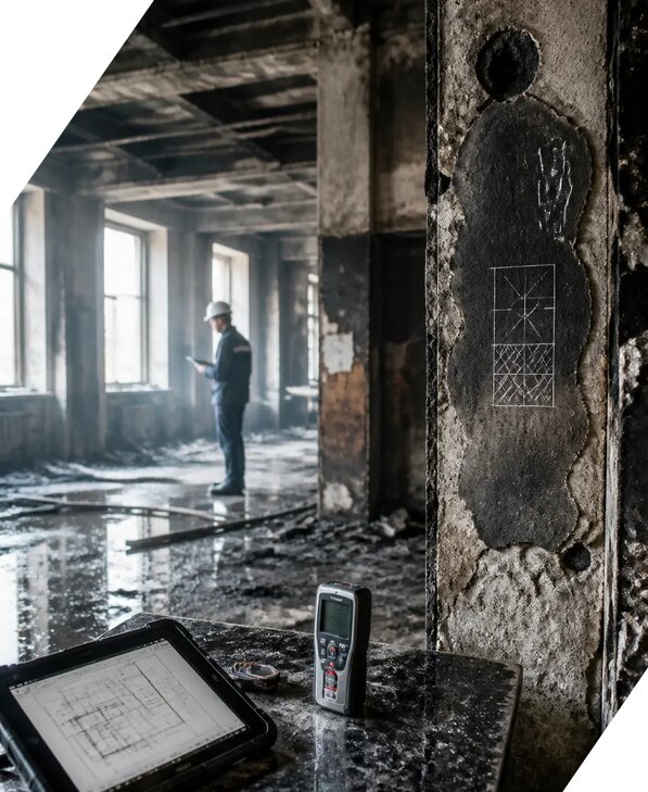 Обследование зданий после пожара в Ярцеве от 15261 р. | ЭкспертизаРоссия
