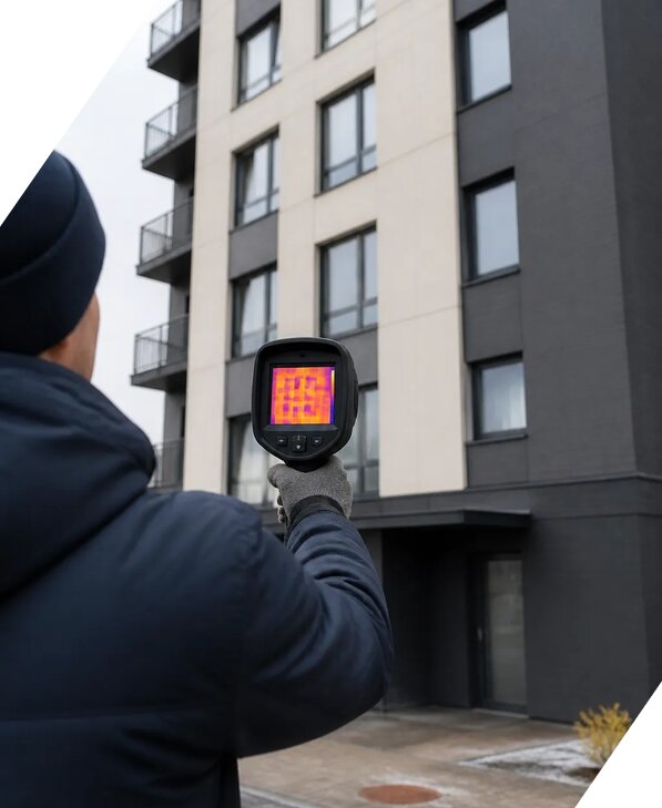 Тепловизионное обследование зданий в Ярцеве от 5087 р. | ЭкспертизаРоссия